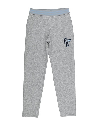 EMPORIO ARMANI パンツ ライトグレー コットン 76% / ポリエステル 18% / ポリウレタン 6%