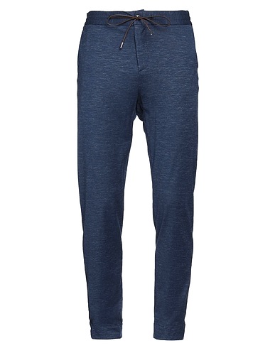 TOMBOLINI Hosen Marineblau 67% Schurwolle, 20% Seide, 10% Leinen, 3% Elastan