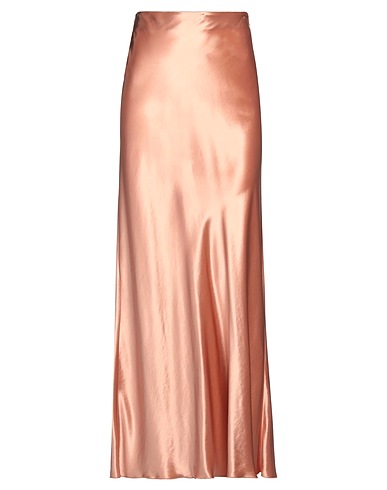 FORTE_FORTE Long skirt Blush 58% Acetate, 42% Viscose