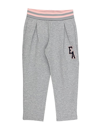 EMPORIO ARMANI Casual pants Light grey 76% Cotton, 18% Polyester, 6% Elastane