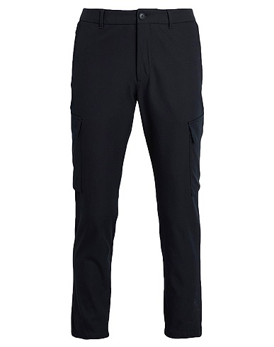 BOSS Casual pants Black 57% Cotton, 35% Polyamide, 8% Elastane, Polyester