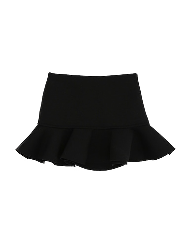 U+É Skirt NERO 67% Polyester, 28% Viscose, 5% Elastane