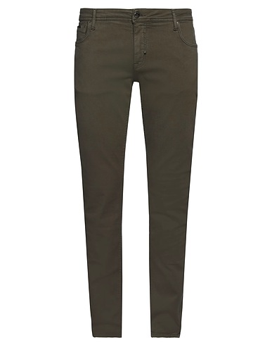 ANTONY MORATO Denim pants Military green 90% Cotton, 8% Polyester, 2% Elastane