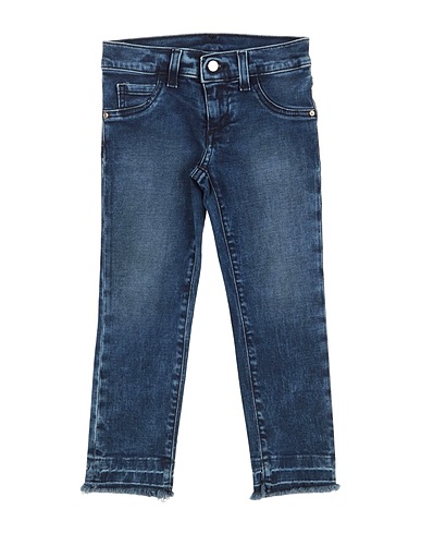 MISS BLUMARINE Denim trousers Blue 98% Cotton, 2% Elastane