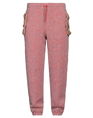 MOSCHINO Pantalone Rosa 53% Lana Vergine, 38% Cotone, 7% Poliestere, 2% Acrilico