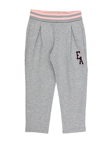 EMPORIO ARMANI Casual trouser Grey 76% Cotton, 18% Polyester, 6% Elastane