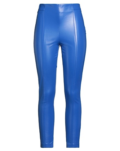 CROCHÈ Casual trouser Blue 100% Polyester