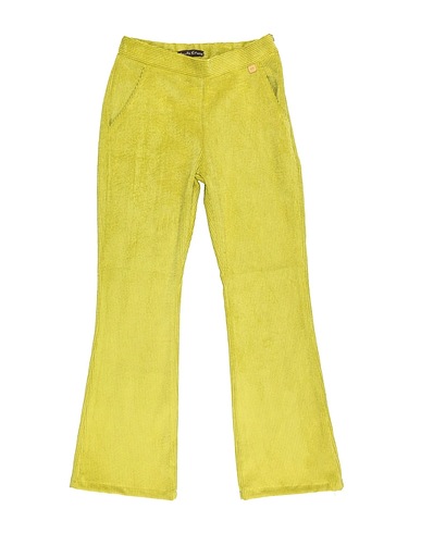 MANILA GRACE Casual trouser Lime green 85% Polyester, 12% Nylon, 3% Elastane
