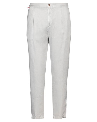 AT.P.CO Pantalone Grigio chiaro 100% Lino