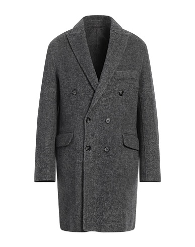 AT.P.CO Cappotto Antracite 80% Lana, 20% Poliestere