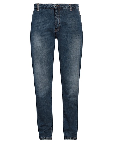 LIU •JO MAN Denim pants Blue 98% Cotton, 2% Elastane