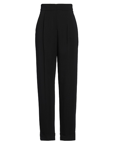 HOPPER Casual trouser Black 96% Viscose, 4% Elastane