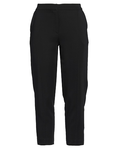 HOPPER Casual trouser Black 96% Viscose, 4% Elastane