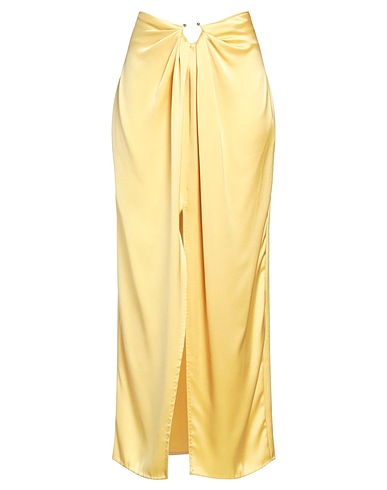 NANUSHKA Long skirt Yellow 78% Triacetate, 22% Polyester