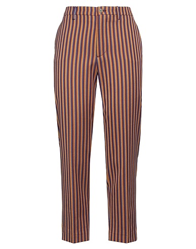 BERWICH Casual trouser Dark purple 100% Cotton