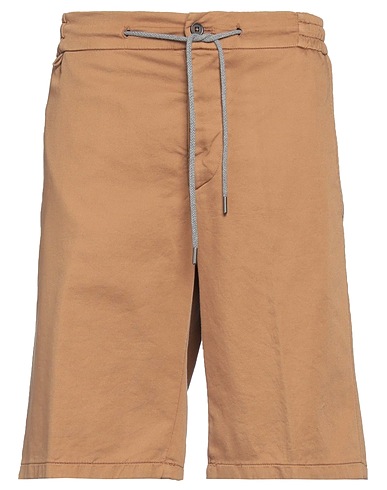 BERWICH Shorts & Bermuda Camel 98% Cotton, 2% Elastane
