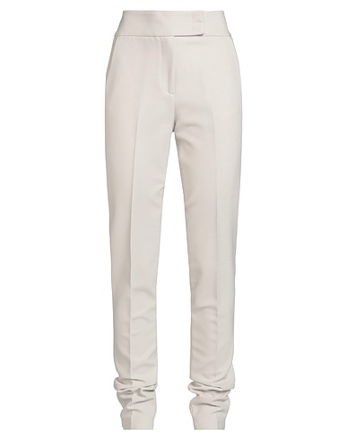 FABIANA FILIPPI Pantalone Grigio chiaro 53% Poliestere, 43% Lana Vergine, 4% Elastan