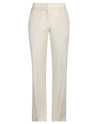 FABIANA FILIPPI Pantalone Panna 100% Lana Vergine
