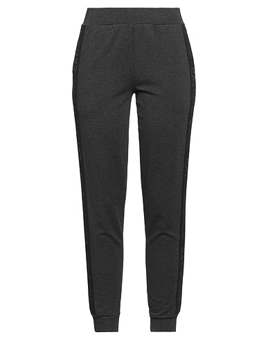 EA7 Casual trouser Charcoal Viscose, Polyamide, Elastane