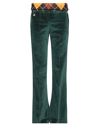 EGONLAB. Casual pants Dark green 100% Cotton