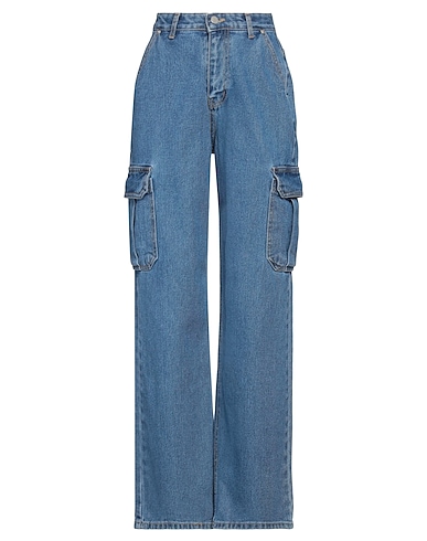 THE FRANKIE SHOP Denim trousers 100% Cotton