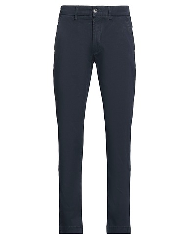 LIU •JO MAN Casual trouser Midnight blue 98% Cotton, 2% Elastane