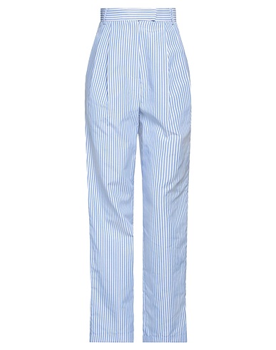 THE FRANKIE SHOP Pantalone Blu chiaro 100% Cotone