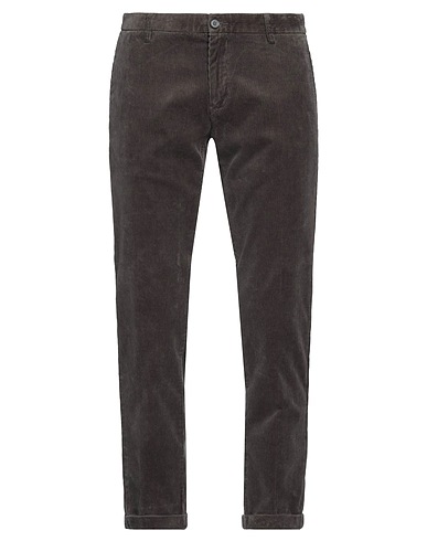 AT.P.CO Casual trouser Dark brown 97% Cotton, 3% Elastane