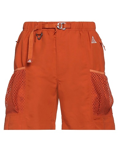 NIKE Shorts & Bermuda Rust 100% Nylon