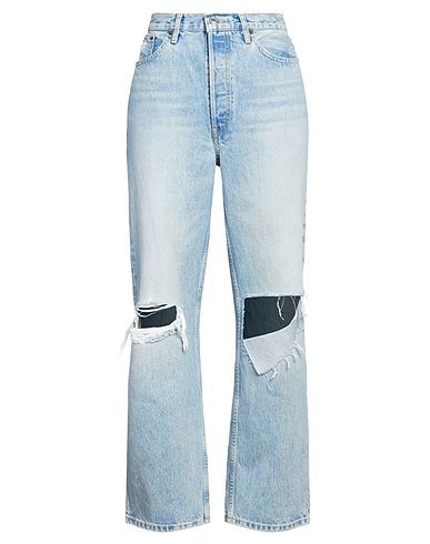 RE/DONE Denim trousers Blue 100% Cotton
