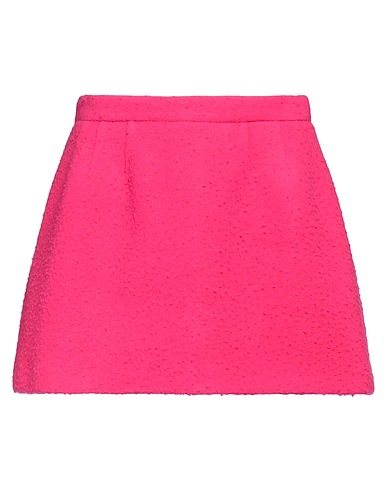 REDValentino Mini skirt Fuchsia 100% Virgin Wool