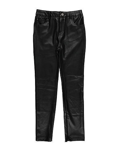 GUESS Casual trouser Black 96% Viscose, 4% Elastane, Polyurethane coated