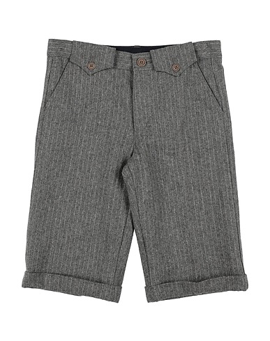 I PINCO PALLINO Shorts & Bermuda Grey 55% Wool, 45% Viscose