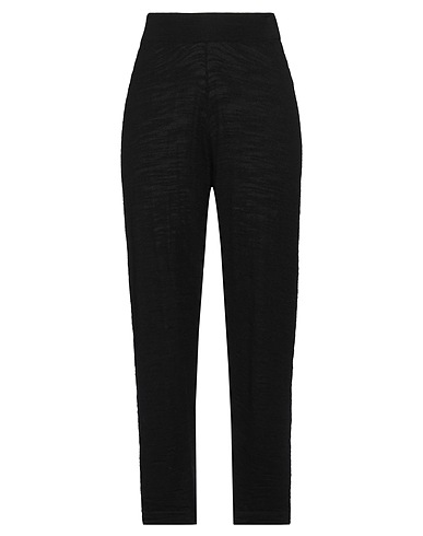 ALESSIA SANTI Casual pants Black 100% Wool