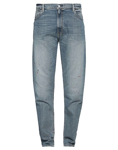 RE/DONE Denim trousers Blue 99% Cotton, 1% Elastane