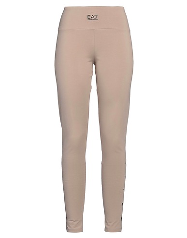 EA7 Leggings Beige 92% Baumwolle, 8% Elastan