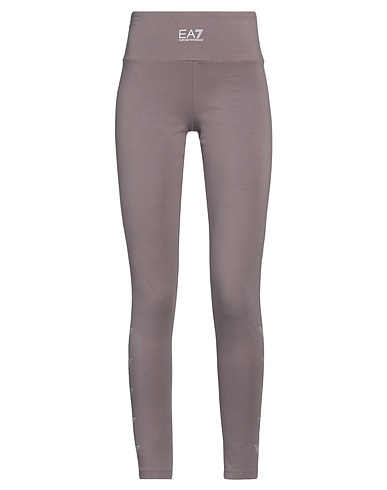 EA7 Leggings Taupe 92% Cotton, 8% Elastane