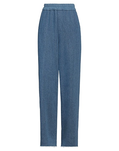 FAÇON JACMIN Denim trousers Blue 100% Cotton