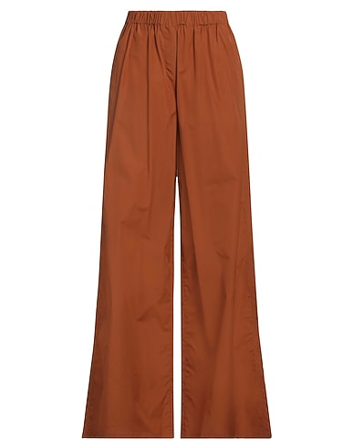 MAX MARA Casual trouser Brown 100% Cotton