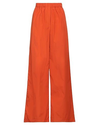 MAX MARA Casual trouser Rust 100% Cotton