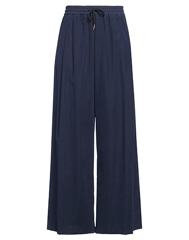 BERWICH Casual trouser Navy blue 90% Polyester, 10% Polyamide