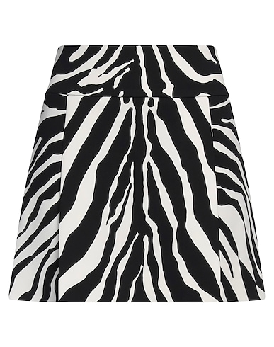 DOLCE&GABBANA Mini skirt Black 97% Viscose, 3% Elastane