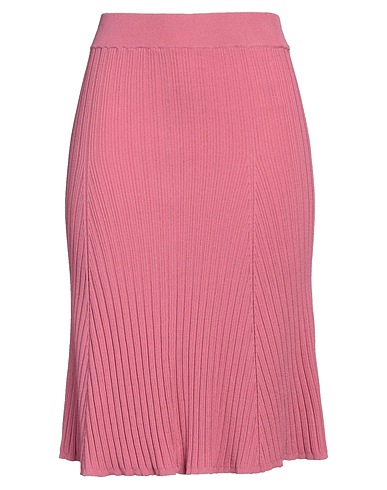 REMAIN BIRGER CHRISTENSEN 미디 스커트 핑크 63% 비스코스, 37% 폴리아미드