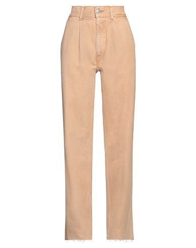 RE/DONE Denim trousers Beige 100% Cotton