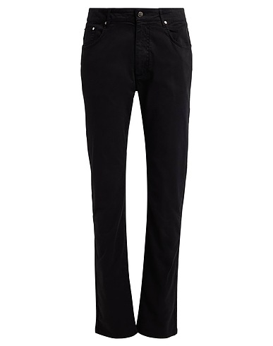 VERSACE COLLECTION Casual trouser Black 97% Cotton, 3% Elastane