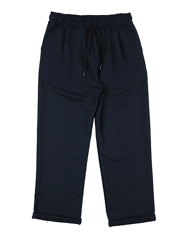 BRIAN RUSH Casual pants Bright blue 72% Polyester, 24% Viscose, 4% Elastane