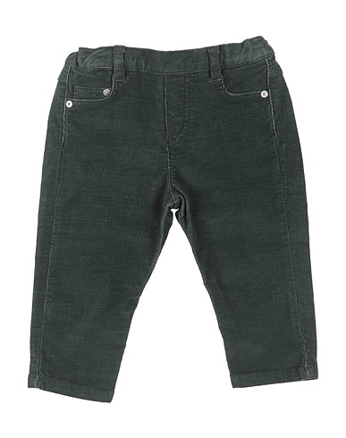 TARTINE ET CHOCOLAT Casual pants Dark green 68% Cotton, 30% Polyester, 2% Elastane