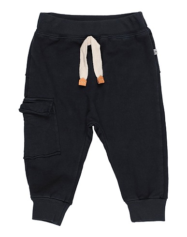 1 + IN THE FAMILY Casual pants Navy 95% Cotton, 5% Elastane