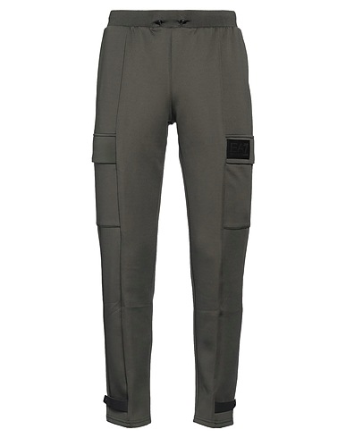 EA7 Pantalone Verde militare 77% Poliestere, 17% Viscosa, 6% Elastan