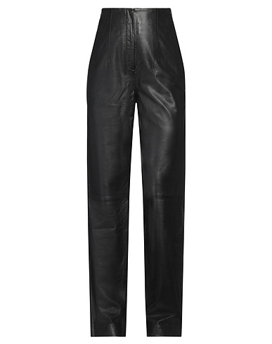 ALBERTA FERRETTI Кожаные брюки 100% Овечья кожа